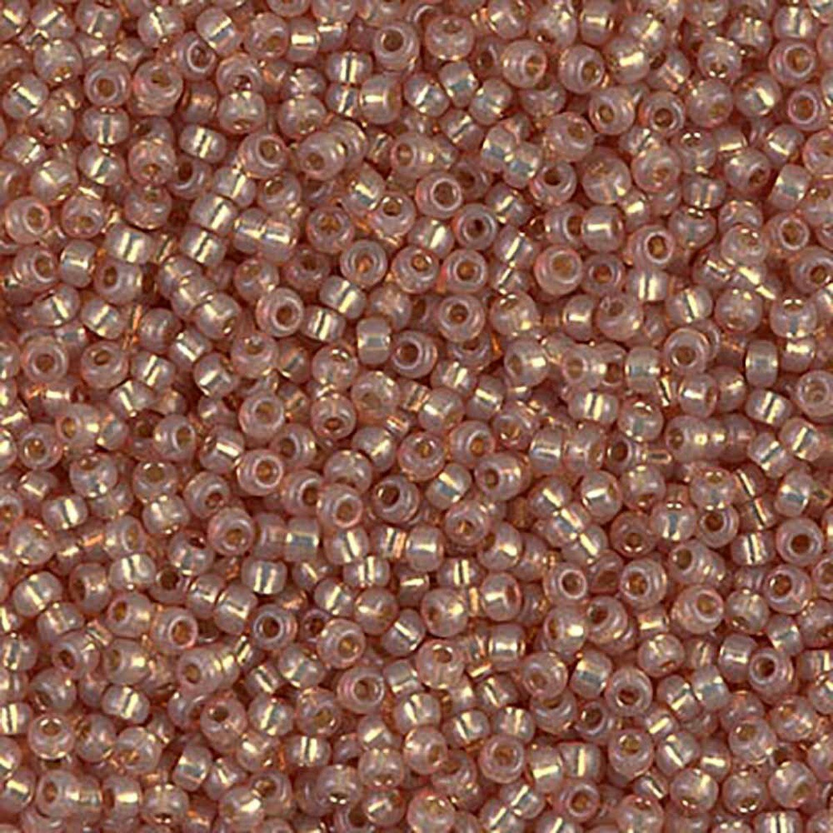 MIYUKI, Japanese Seed Beads, Round, 11/0, Duracoat S/L Topaz Gold