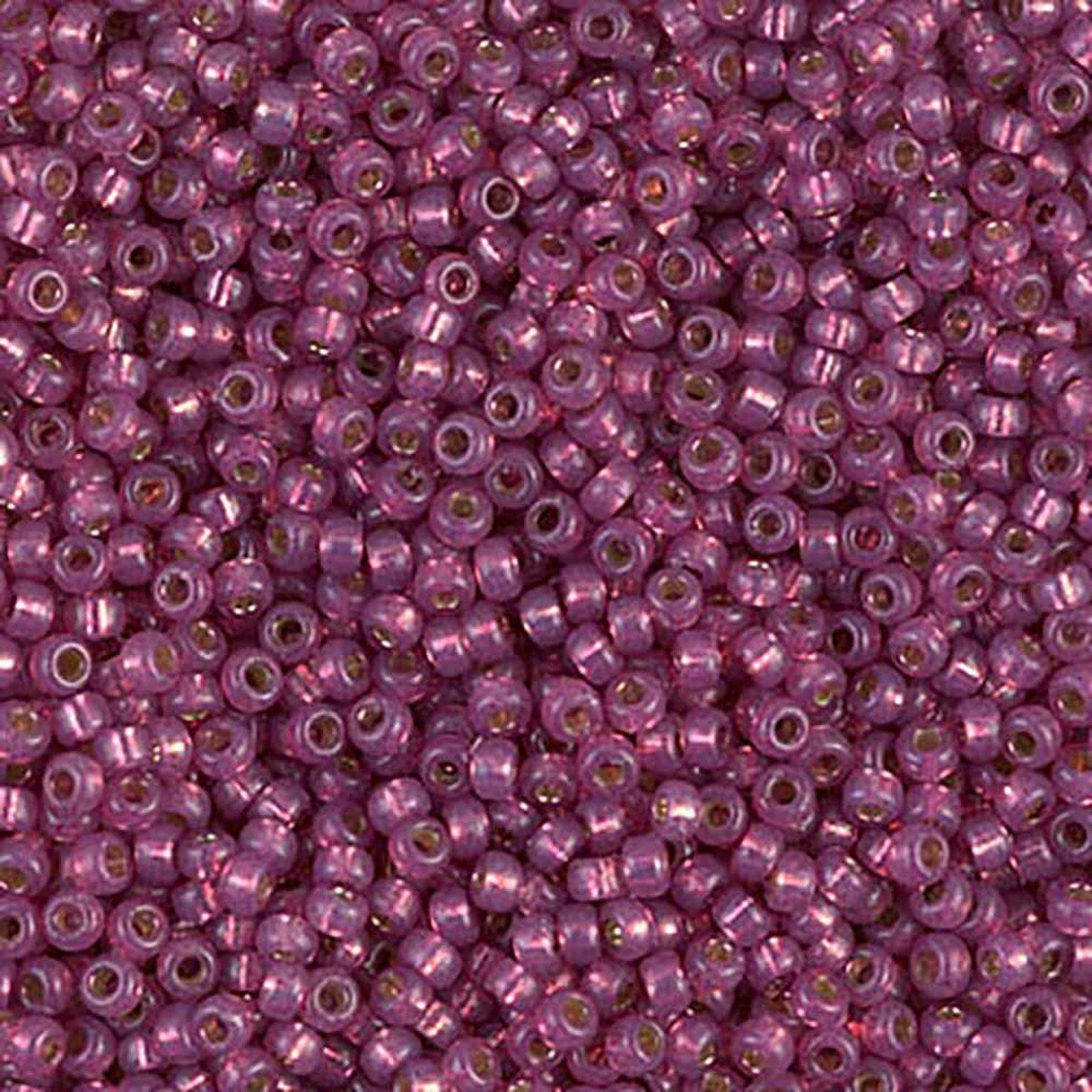 MIYUKI, Japanese Seed Beads, Round, 11/0, Duracoat S/L Fuchsia