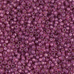 MIYUKI, Japanese Seed Beads, Round, 11/0, Duracoat S/L Fuchsia