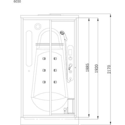 Arrow Duschkabin 6030