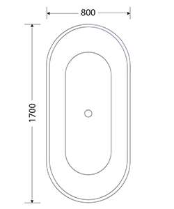 NORDHEM ASPHOLMEN 1500x800x600 VIT STANDARD FRISTÅENDE DUBBEL