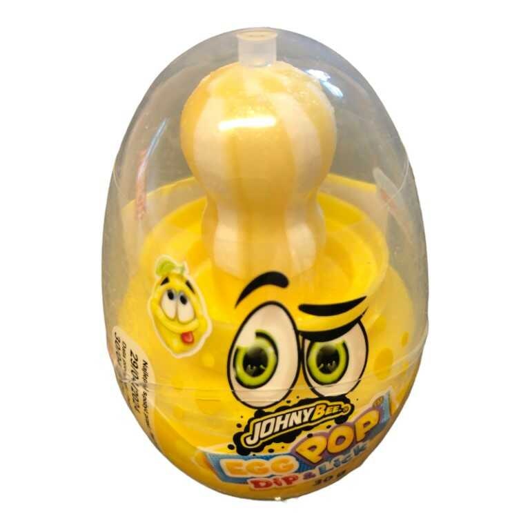 Egg pop Dip&lick citron
