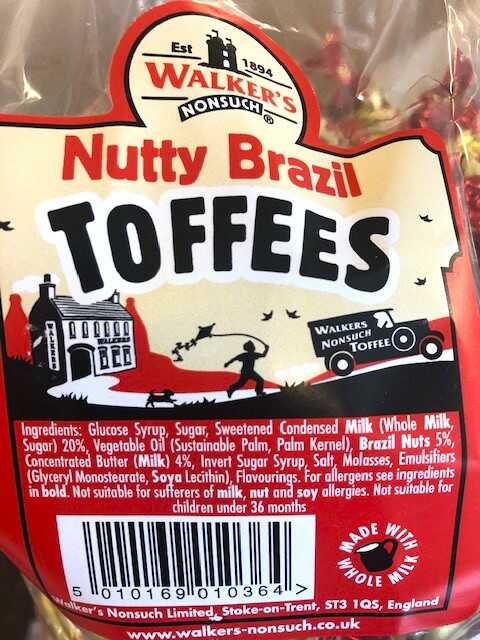 Nutty Brazil Toffe