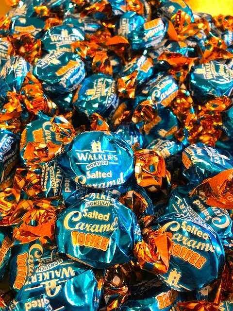 Salted Caramel Walker`s Toffee