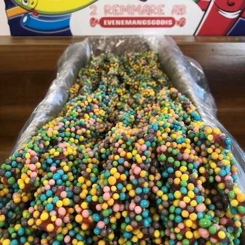Sur frukt bubble remmar