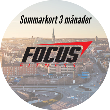 Focus Fitness 3 månader - Sommarkort