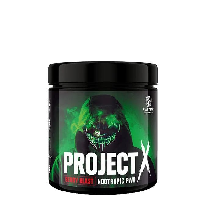 Project X Nootropic PWO, 320 g Swedish Supplements - Focus Fitness