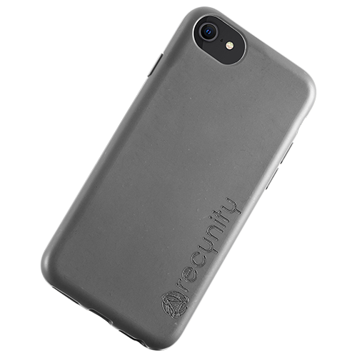 iPhone 7 - Miljövänliga mobilskal grått