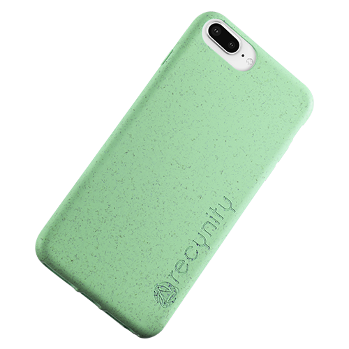 iPhone 7 Plus - Miljövänliga mobilskal grönt
