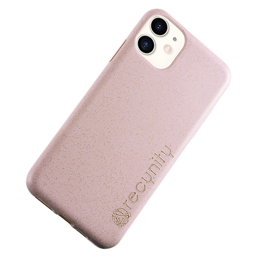 iPhone 11 - Miljövänliga mobilskal rosa