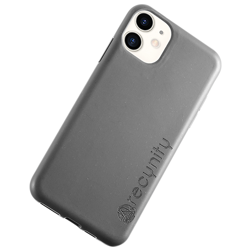iPhone XR - Miljövänliga mobilskal grått