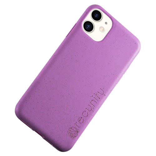 iPhone XR - Miljövänliga mobilskal lila