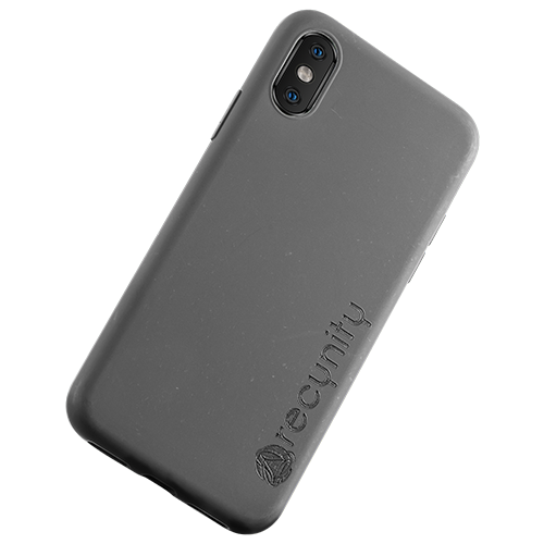 iPhone XS  - Miljövänliga mobilskal grått