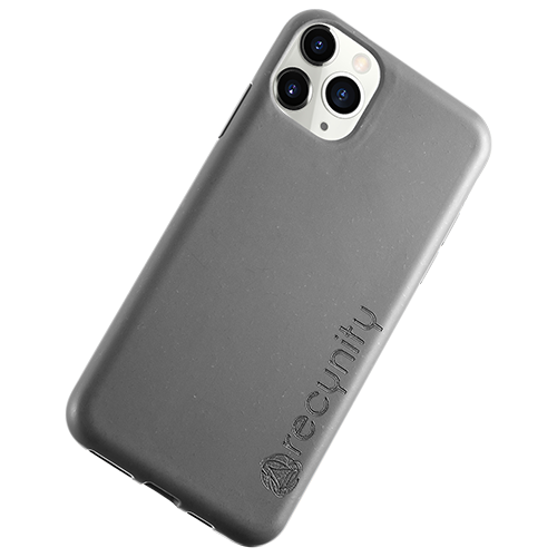 iPhone XS Max  - Miljövänliga mobilskal grått