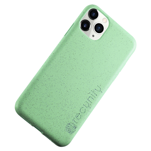 iPhone XS Max  - Miljövänliga mobilskal grönt