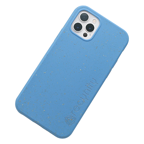 iPhone 12 Pro max - Miljövänliga mobilskal blått