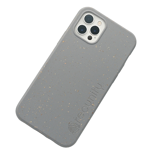 iPhone 12 Pro - Miljövänliga mobilskal grått