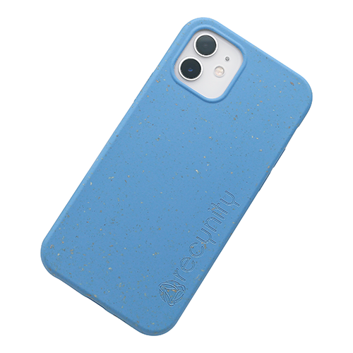 iPhone 12 - Miljövänliga mobilskal blått