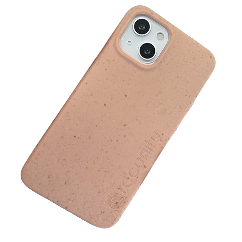 iPhone 13 mini - Miljövänliga mobilskal rosa