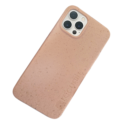 iPhone 12 Pro max - Miljövänliga mobilskal rosa
