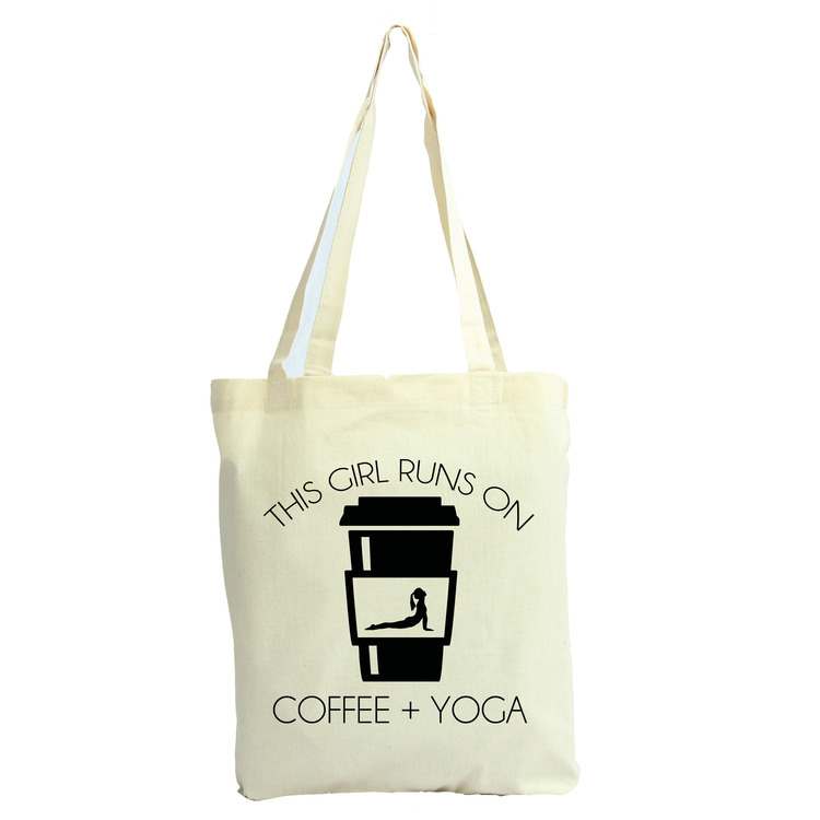 Tygkasse Yoga & Kaffe