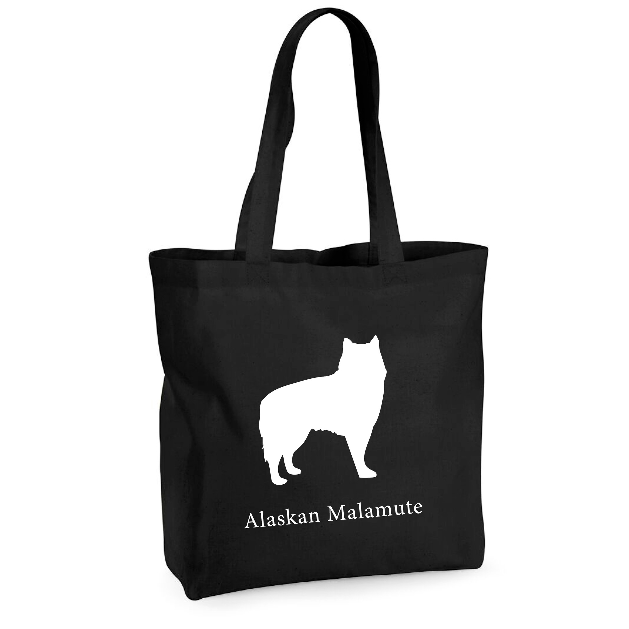 Tygkasse Alaskan Malamute - Maxi bag