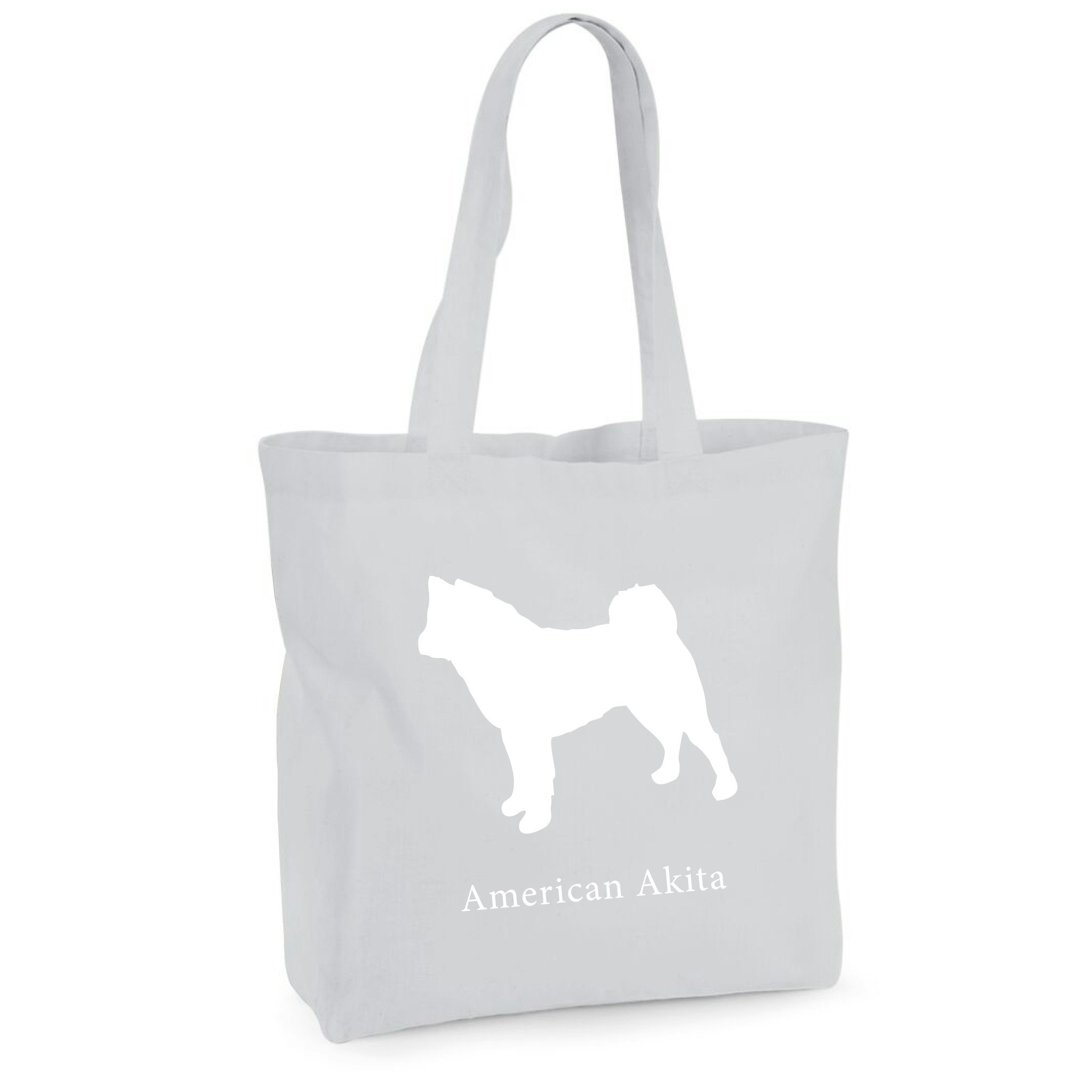 Tygkasse American Akita - Maxi bag