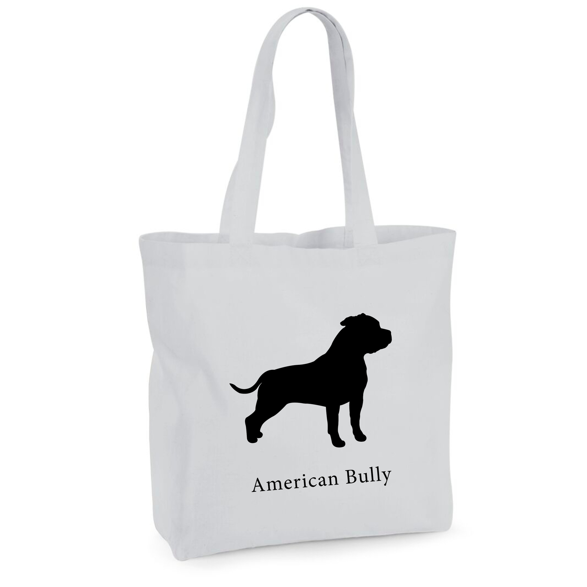 Tygkasse American Bully - Maxi bag