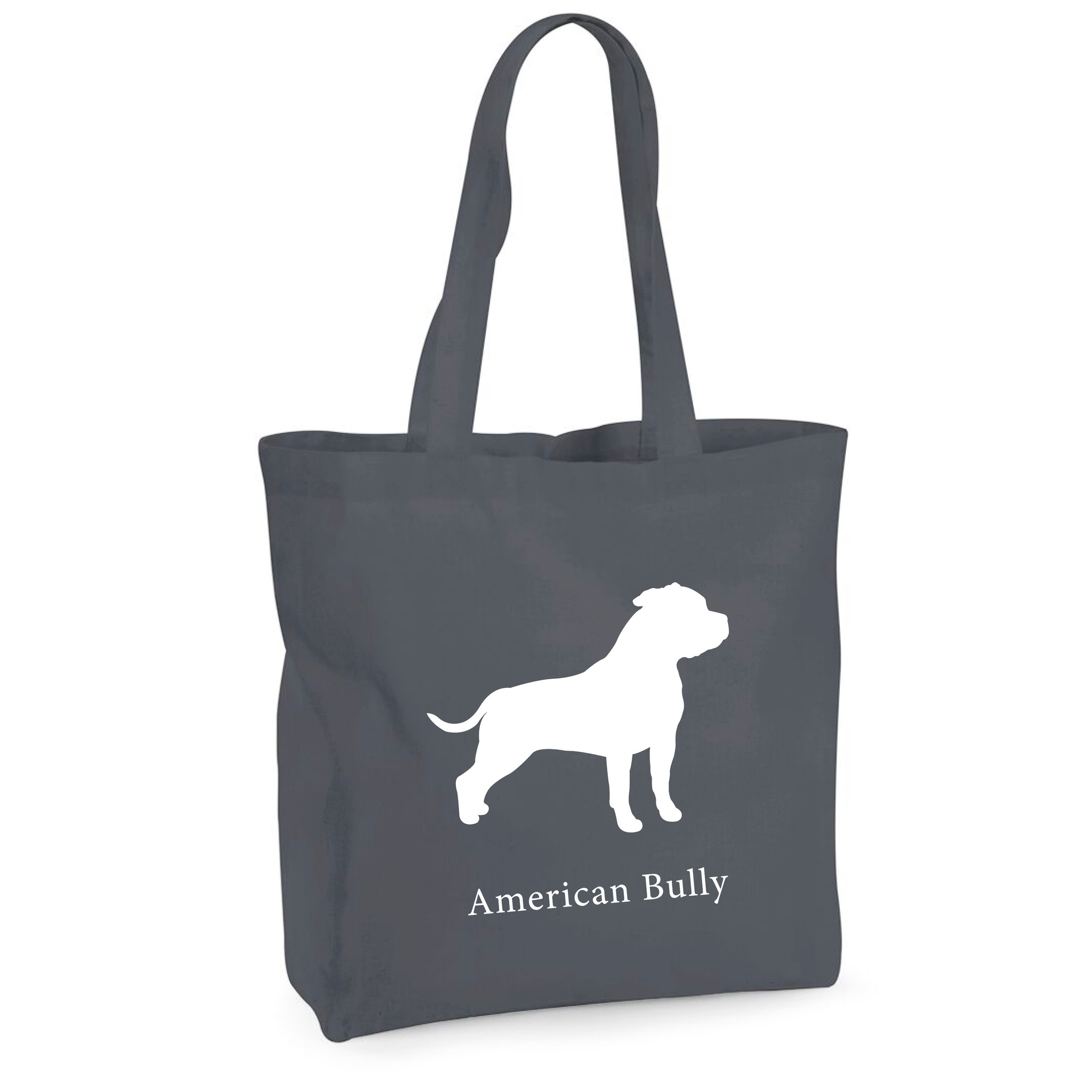 Tygkasse American Bully - Maxi bag