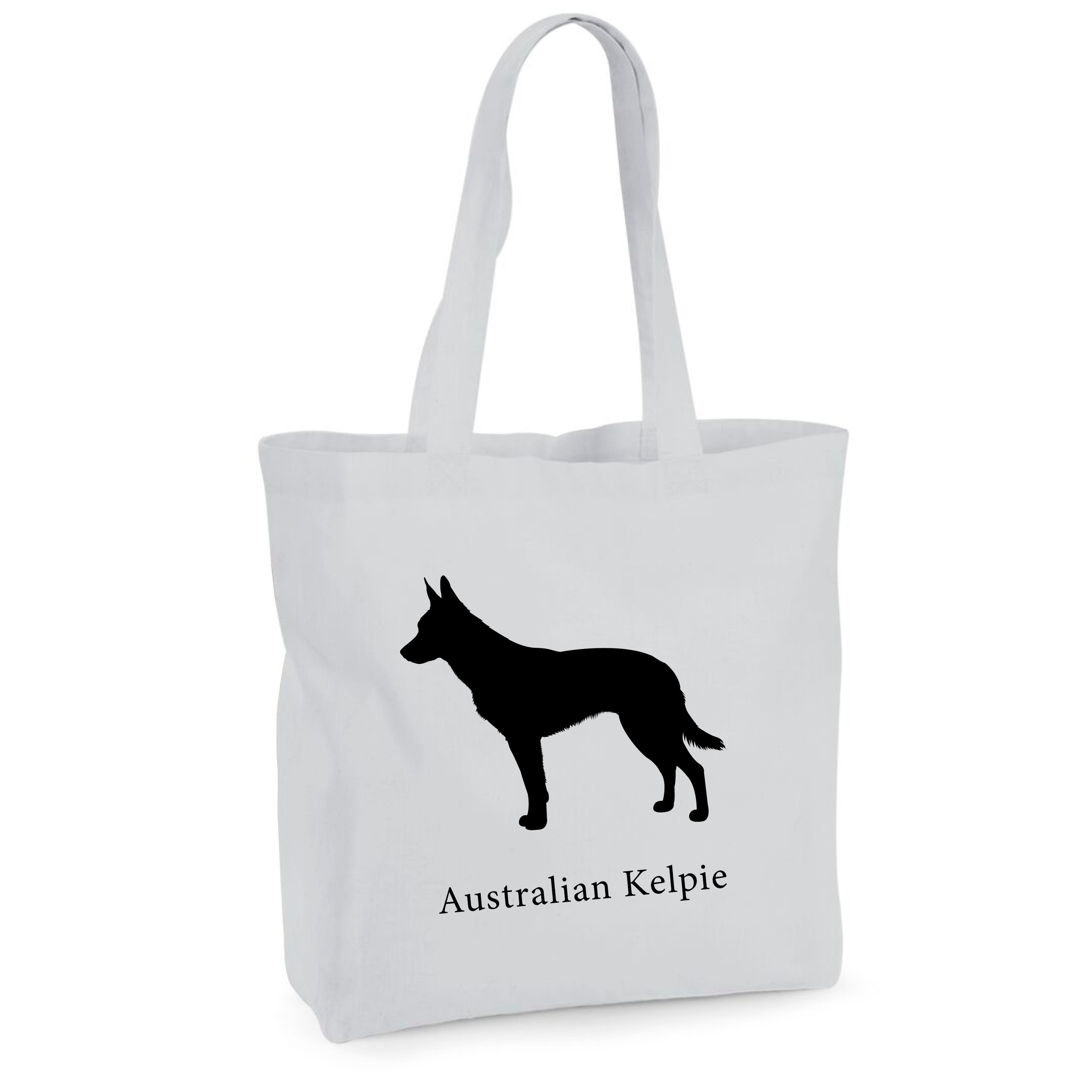 Tygkasse Australian Kelpie - Maxi bag