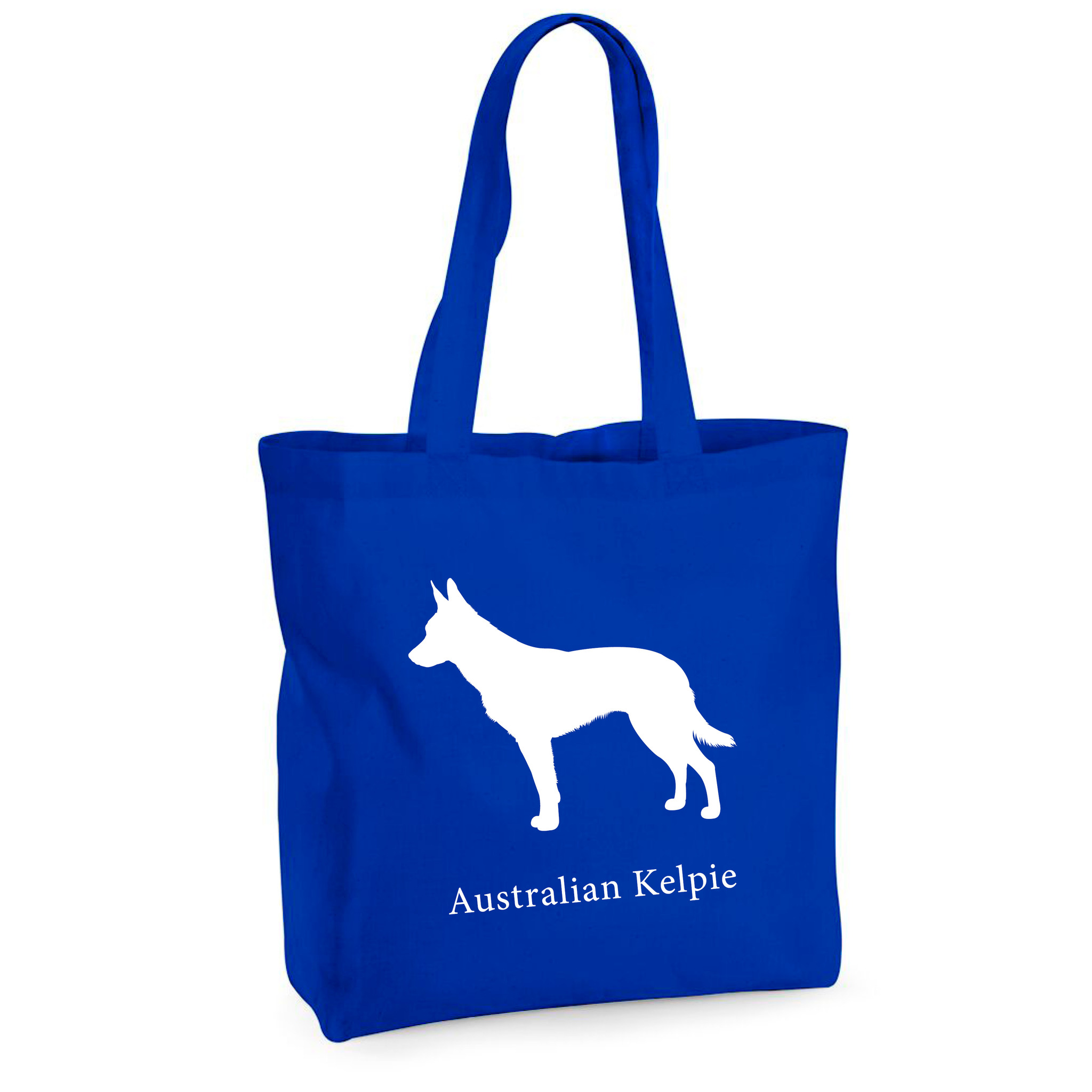 Tygkasse Australian Kelpie - Maxi bag