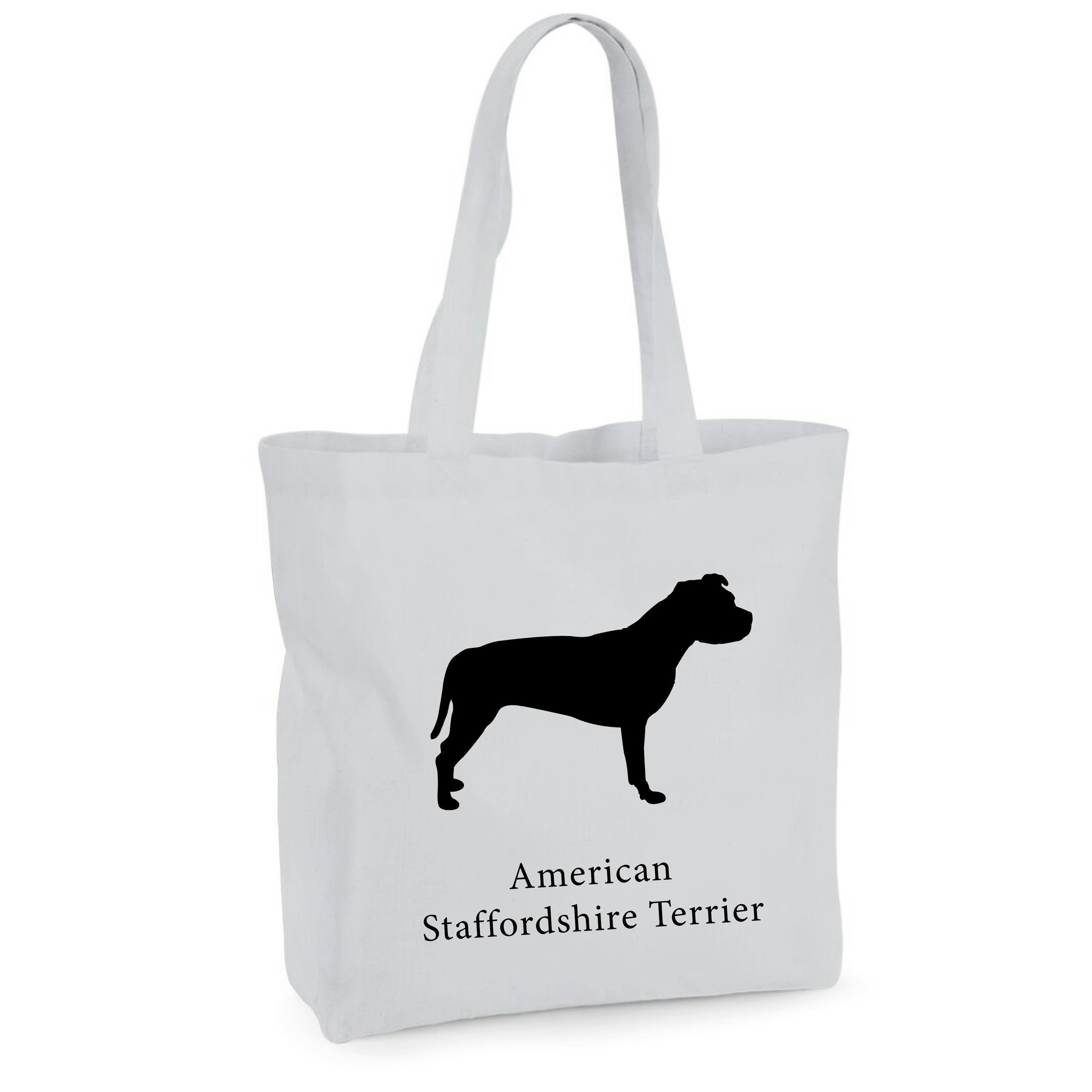 Tygkasse American Staffordshire Terrier - Maxi bag