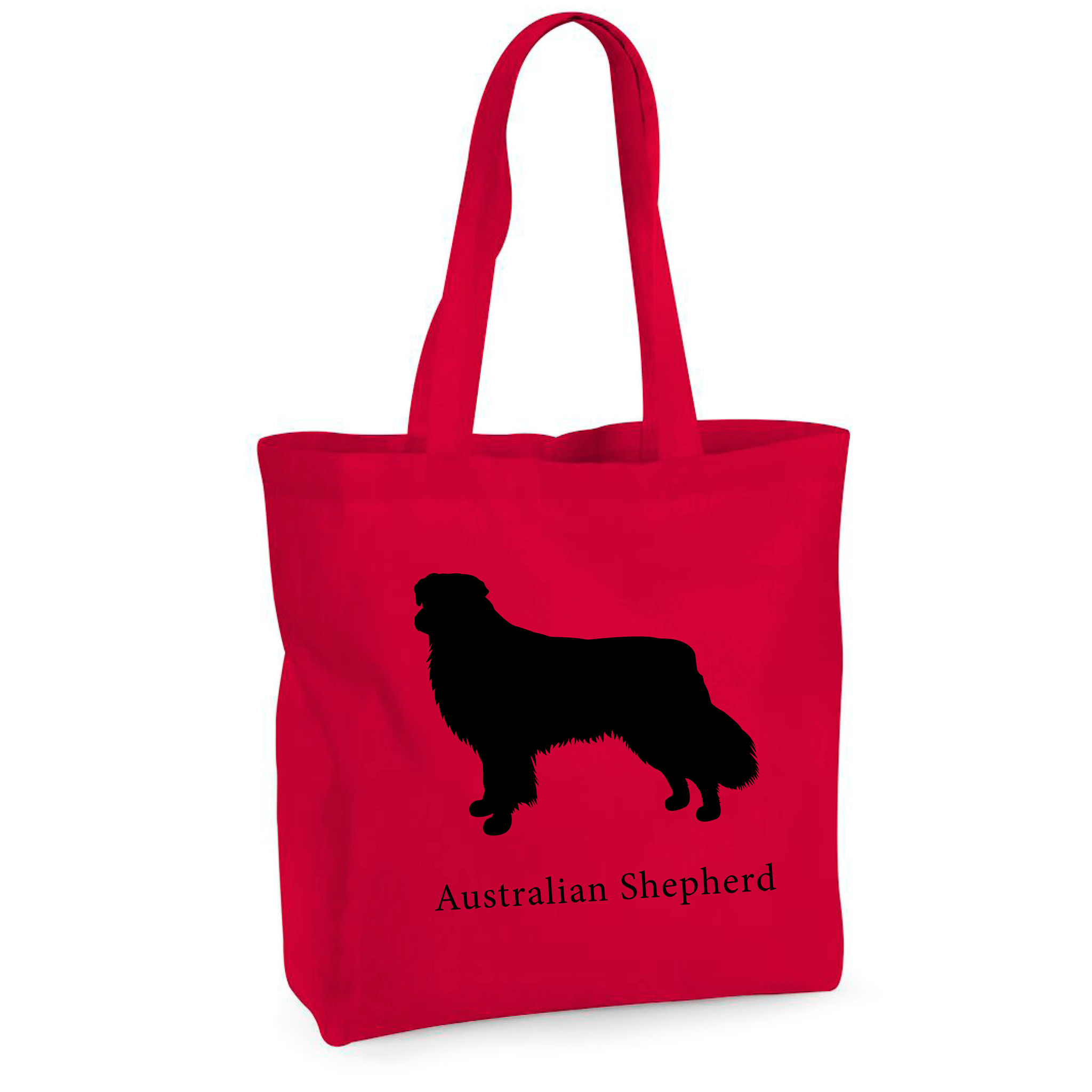 Tygkasse Australian Shepherd - Maxi bag