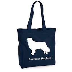 Tygkasse Australian Shepherd - Maxi bag