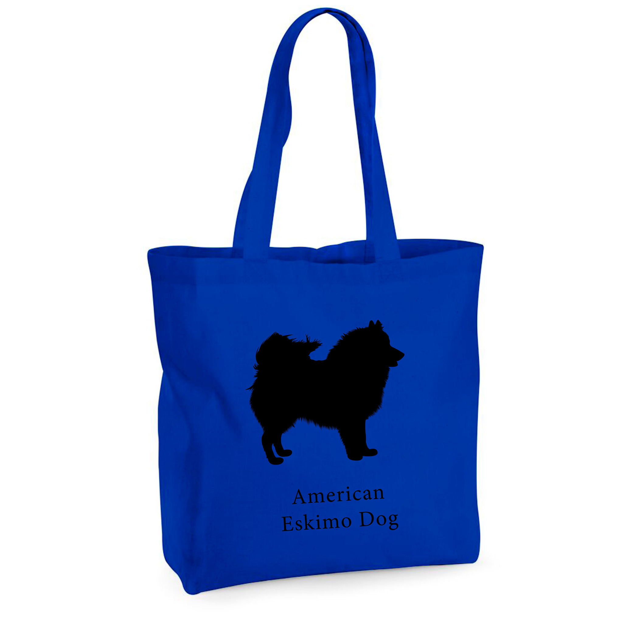 Tygkasse American Eskimo Dog - Maxi bag