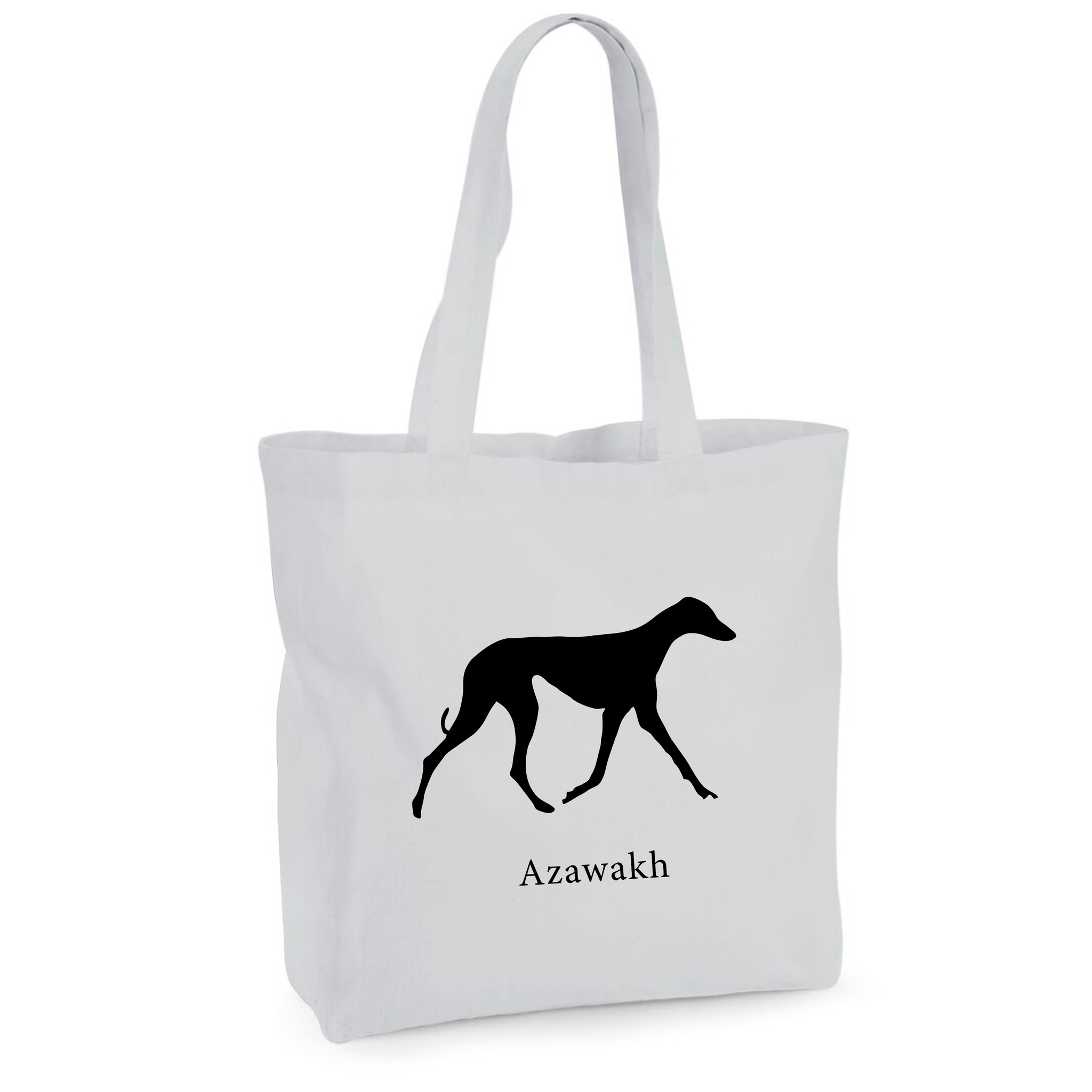 Tygkasse Azawakh - Maxi bag