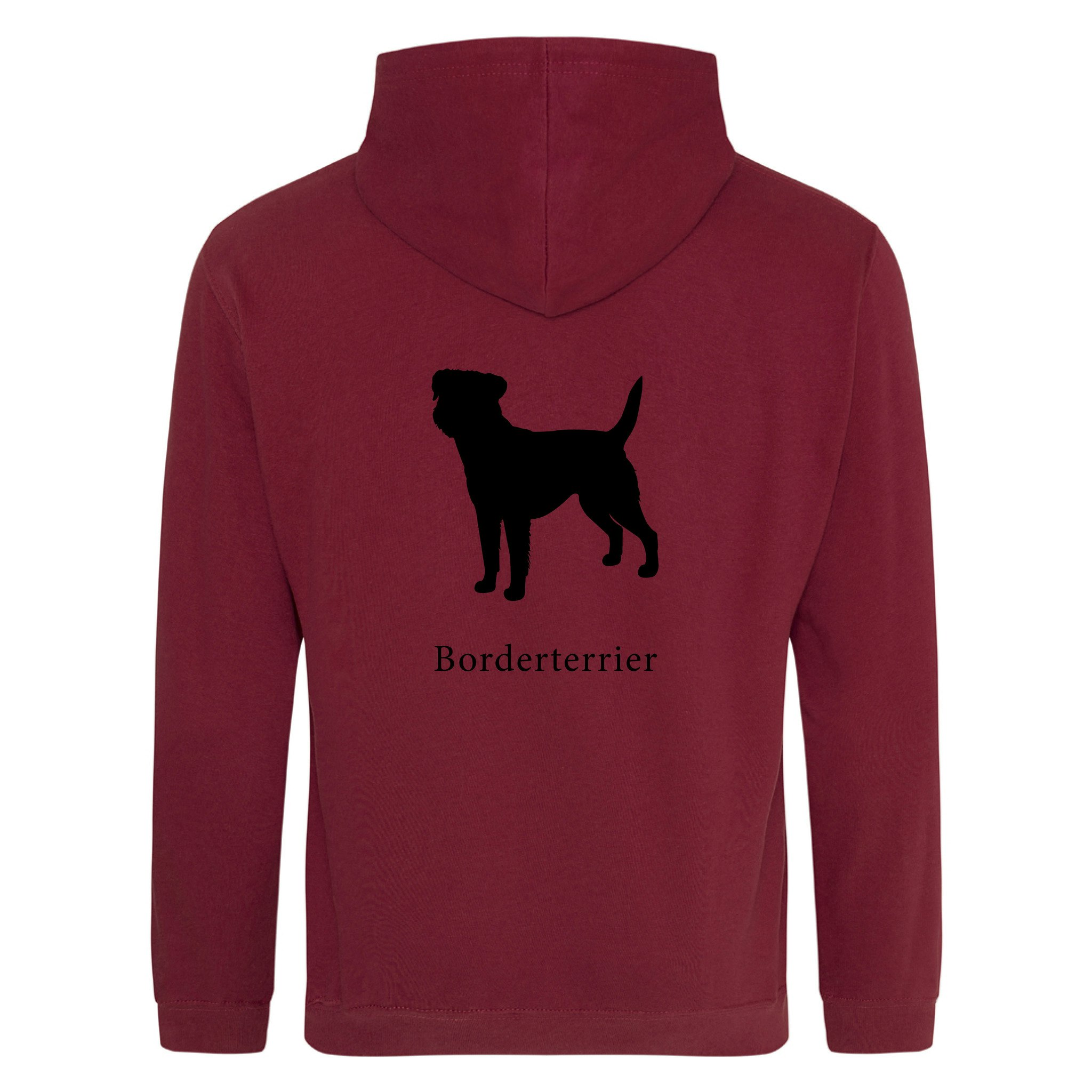 Hoodie Hundraser - Burgundy