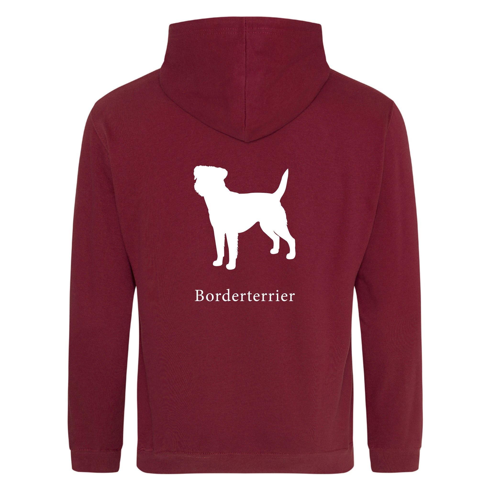 Hoodie Hundraser - Burgundy