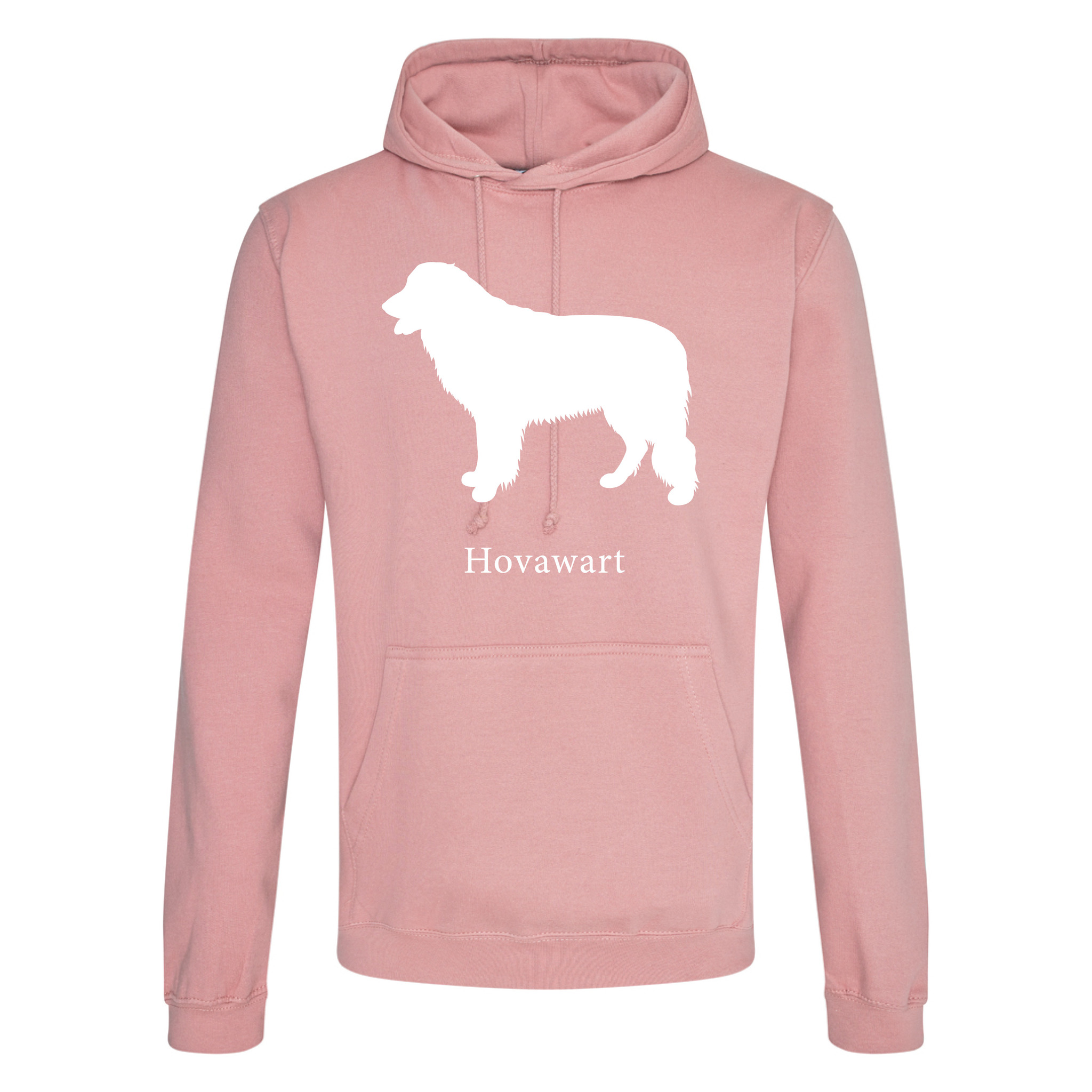 Hoodie Hundraser - Dusty Pink