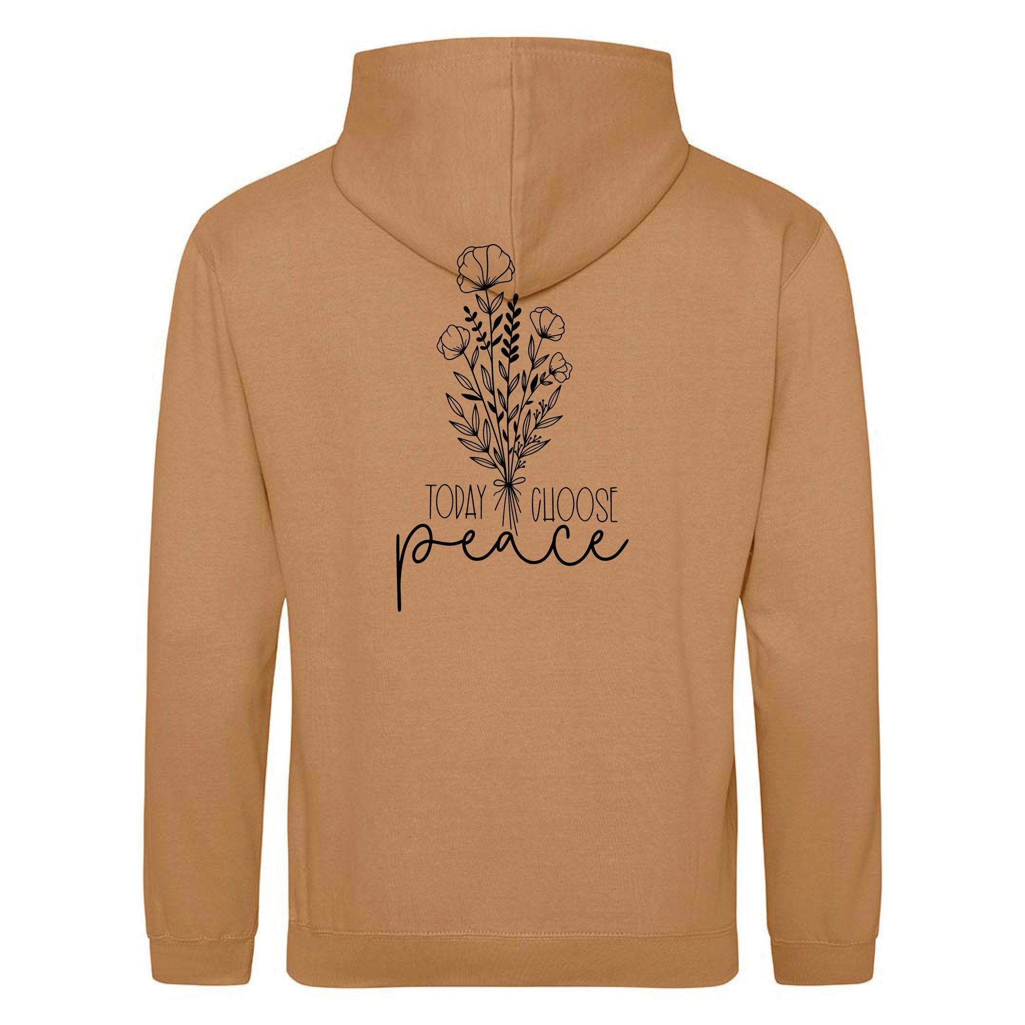 Hoodie - Choose Peace (Svart tryck)