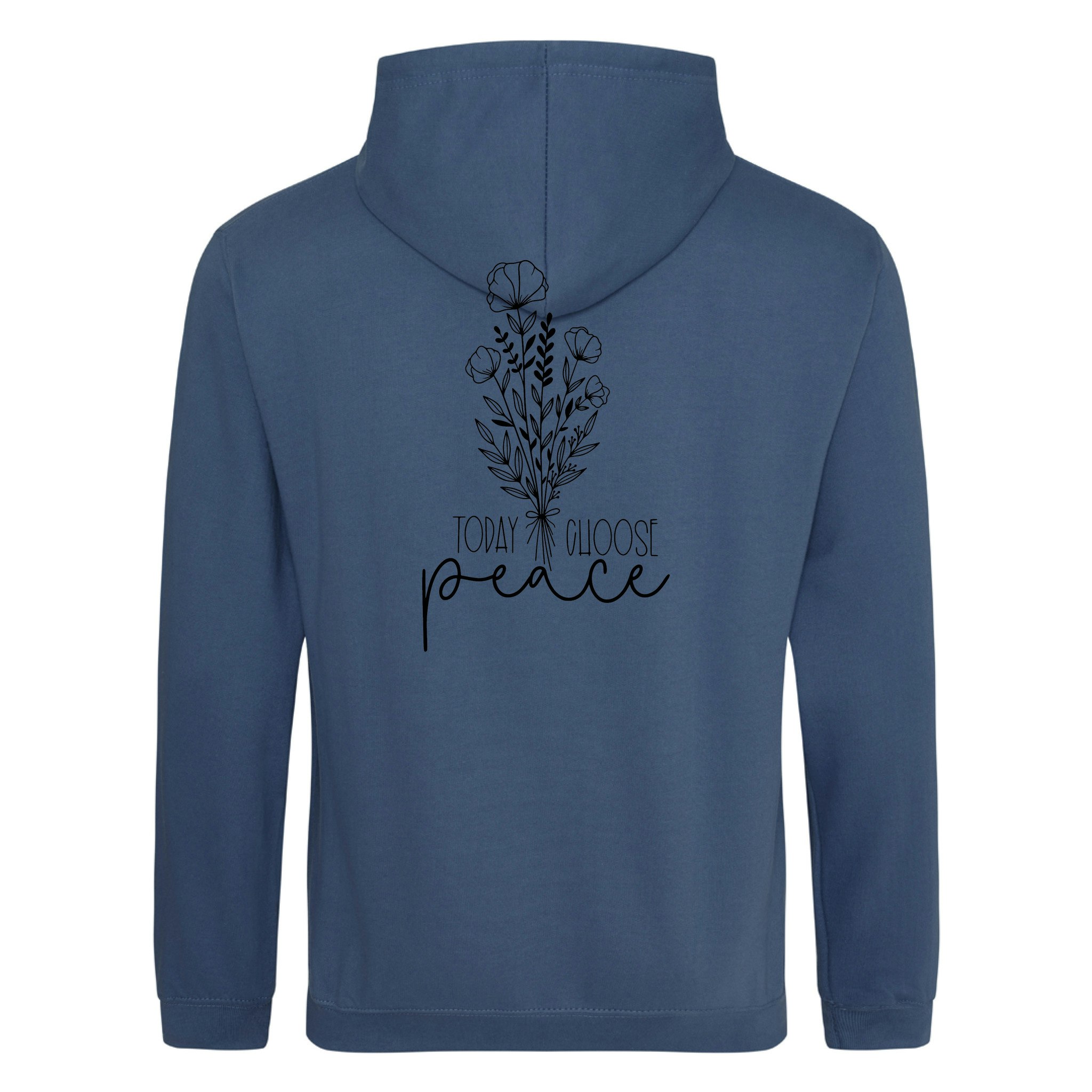 Hoodie - Choose Peace (Svart tryck)