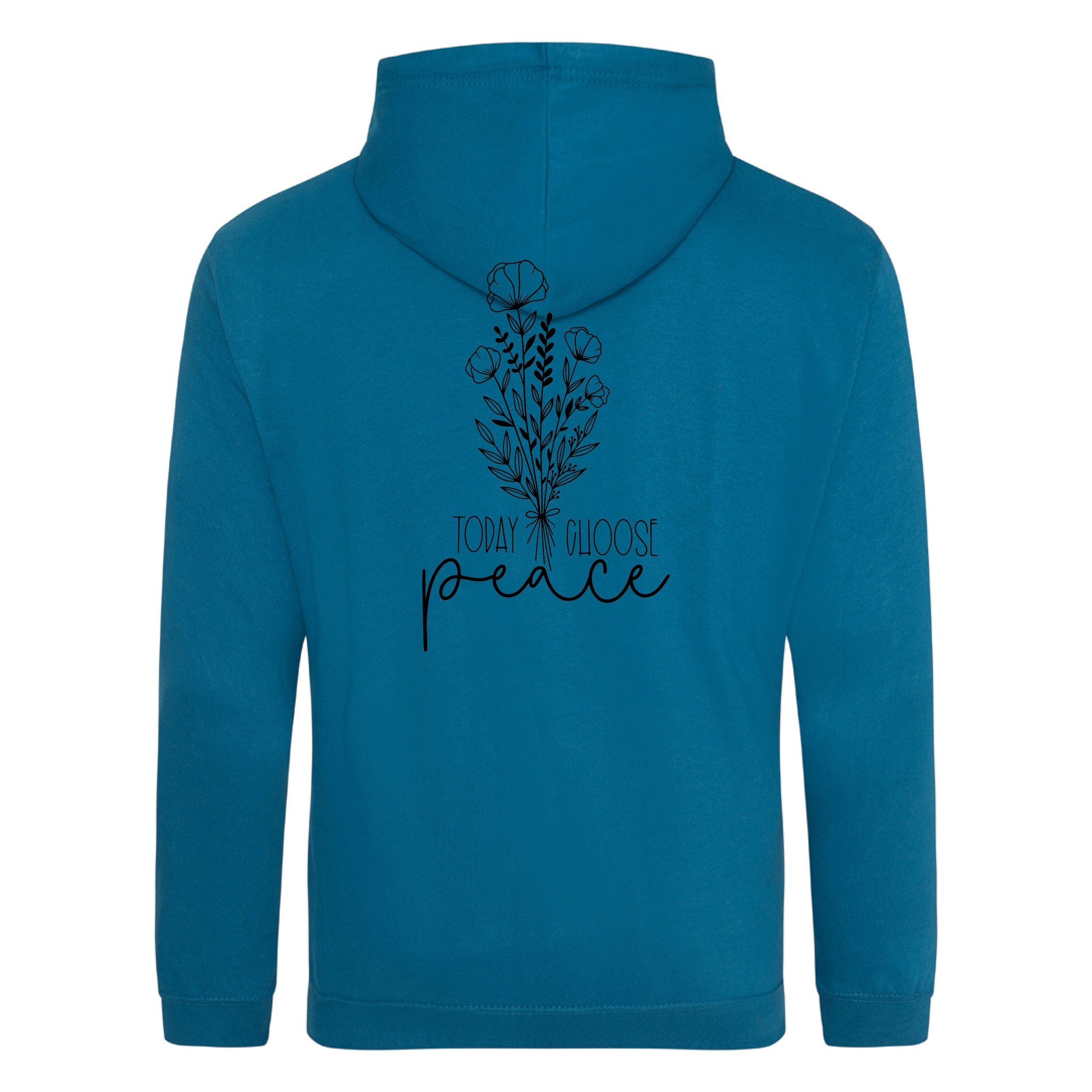 Hoodie - Choose Peace (Svart tryck)