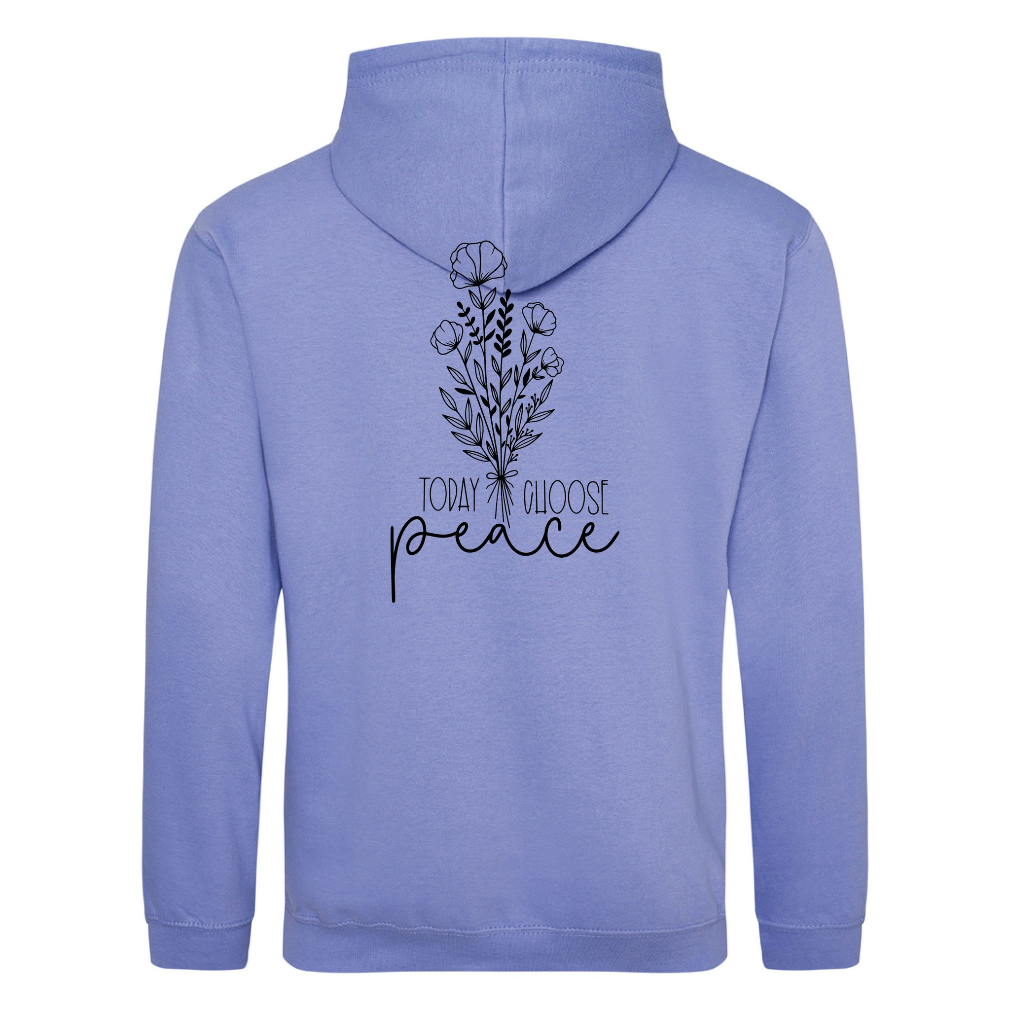 Hoodie - Choose Peace (Svart tryck)