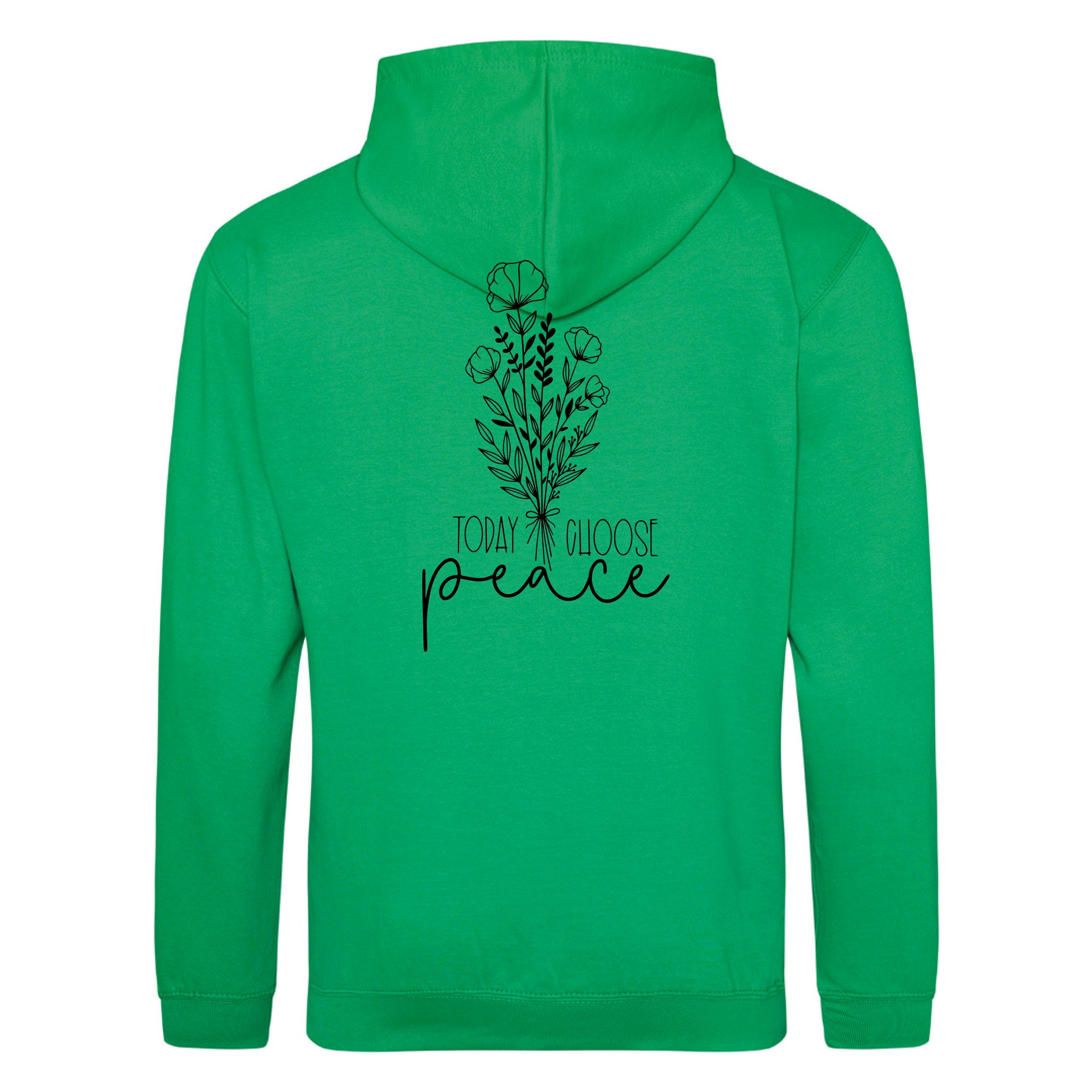 Hoodie - Choose Peace (Svart tryck)