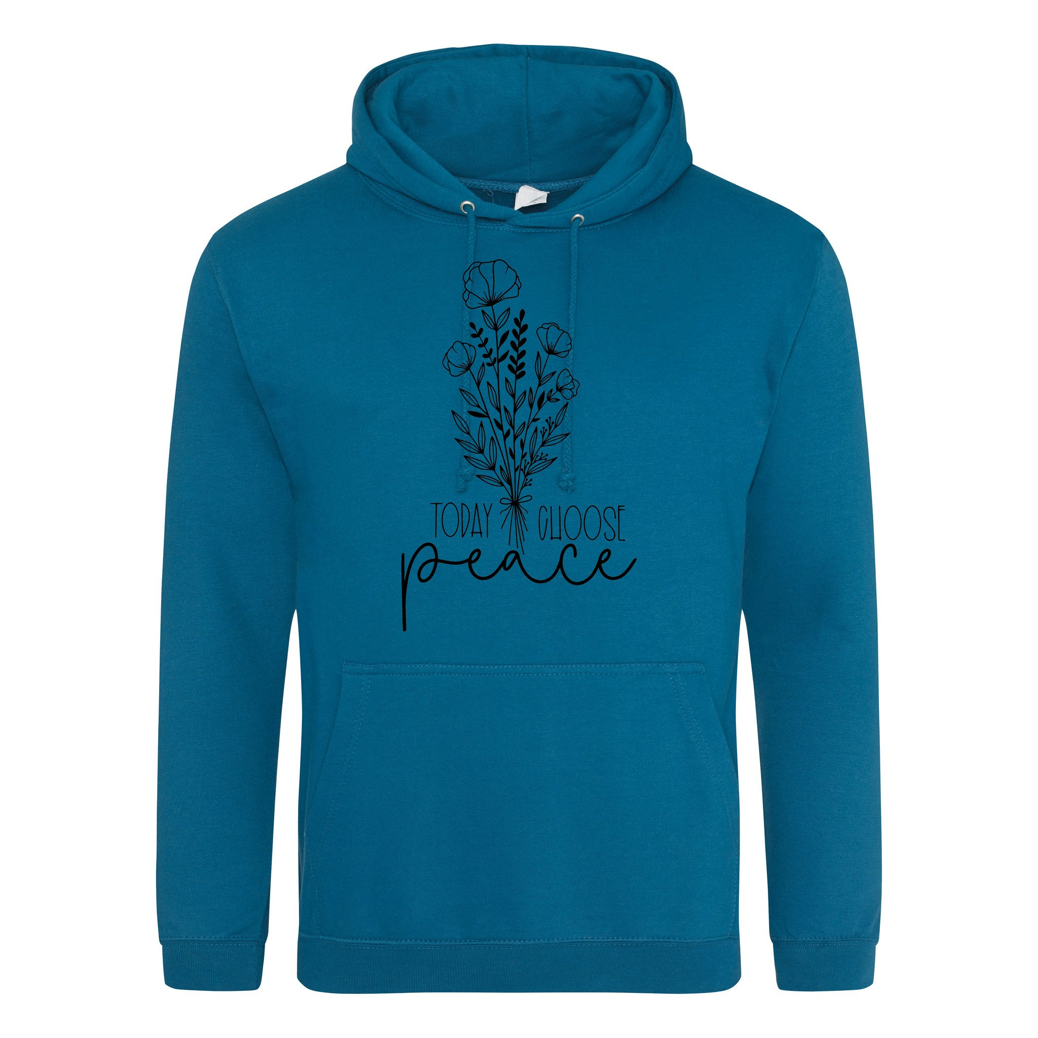 Hoodie - Choose Peace (Svart tryck)