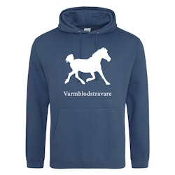 Hoodie Hästraser - Airforce Blue