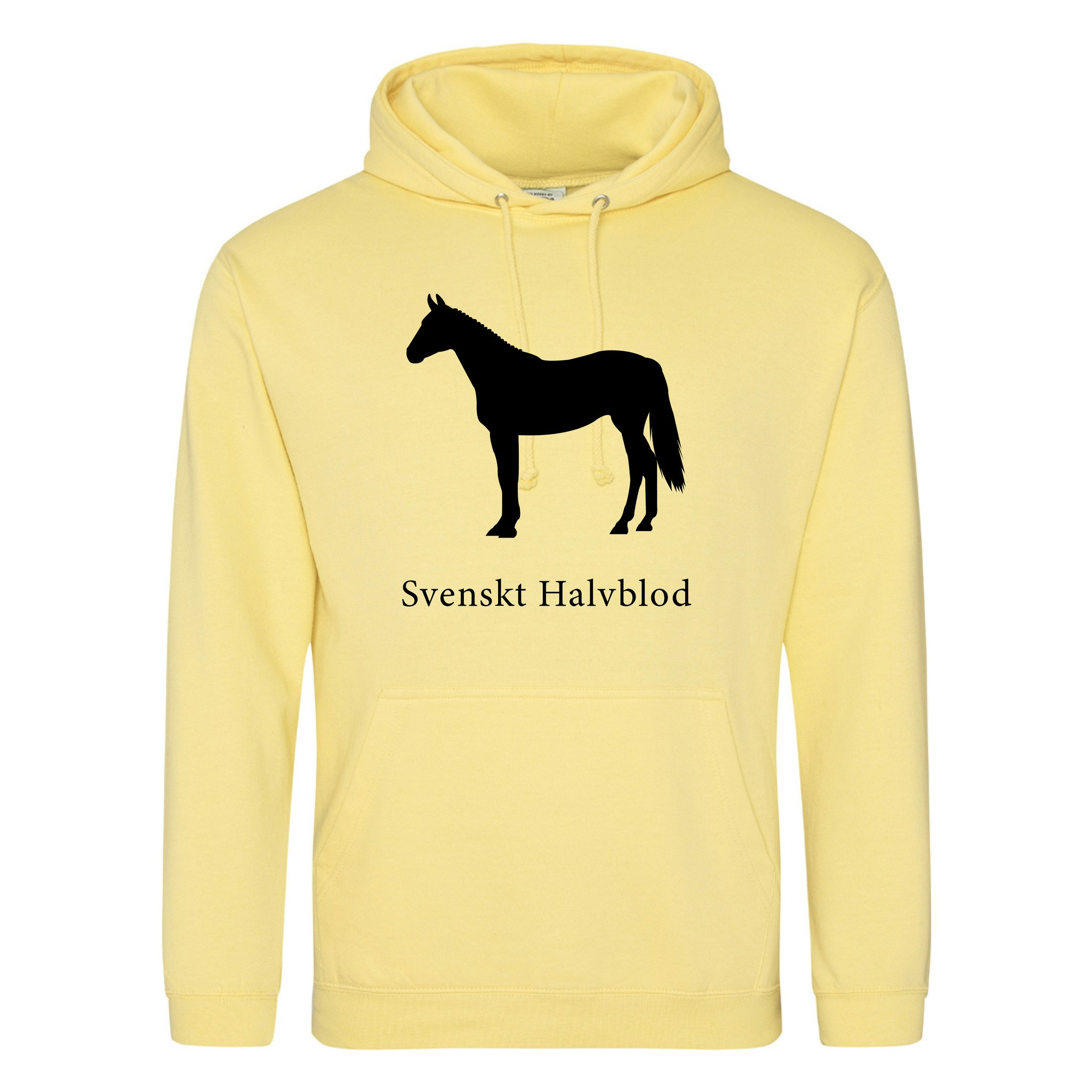 Hoodie Hästraser - Sherbet Lemon