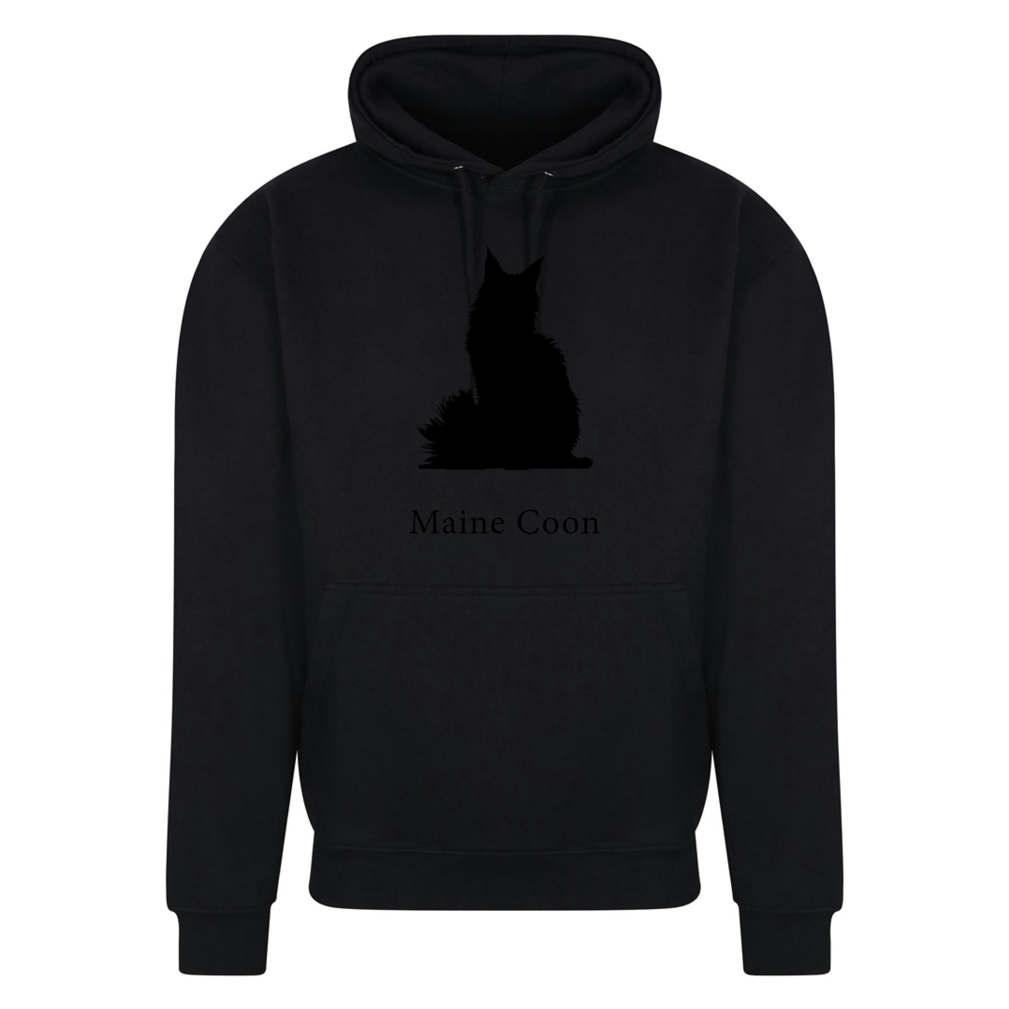 Hoodie Kattraser - Deep Black