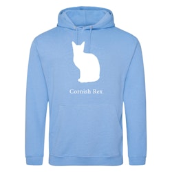 Hoodie Kattraser - Cornflower Blue