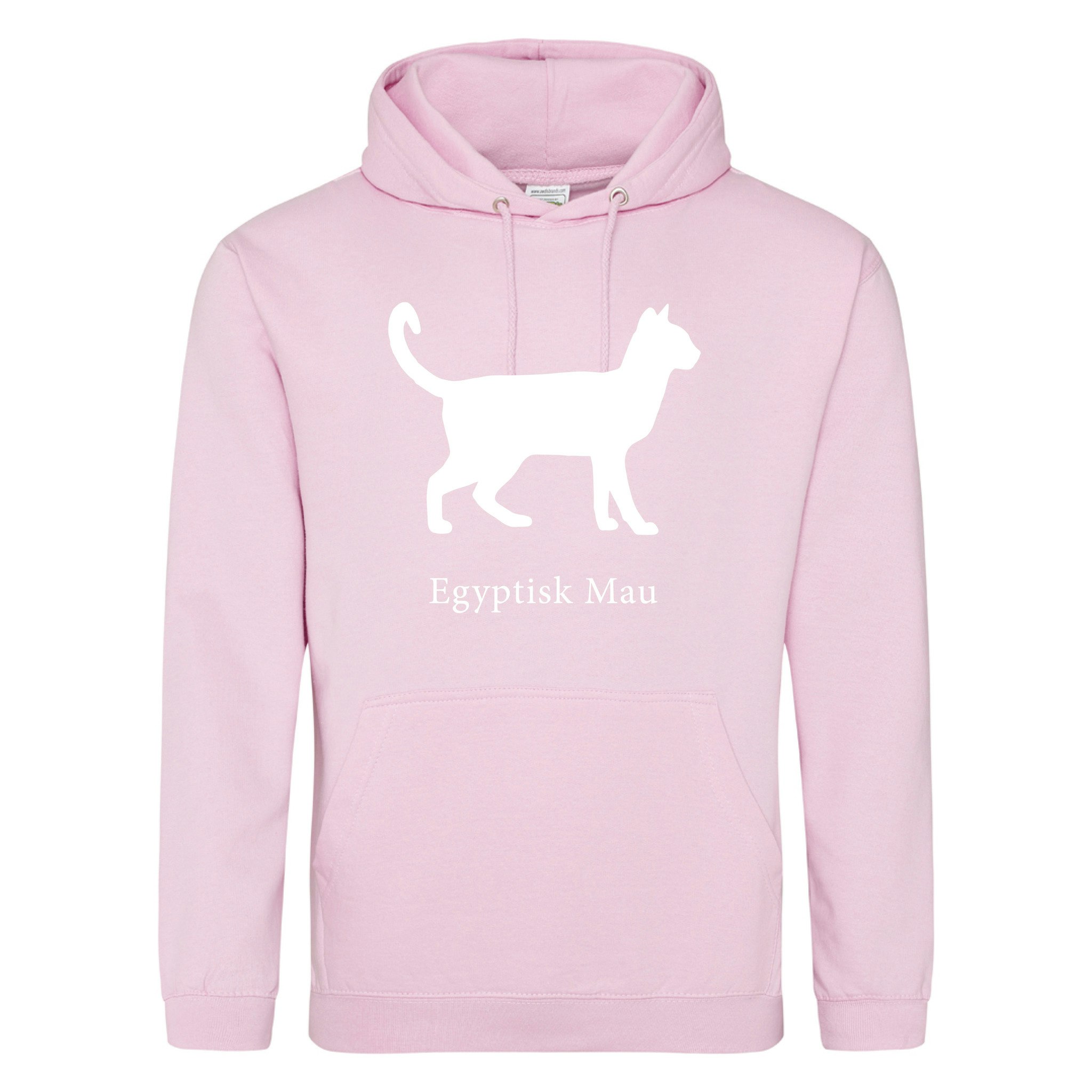 Hoodie Kattraser - Baby Pink